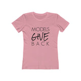 GIVE WOMEN'S TEE - BLACK LOGO