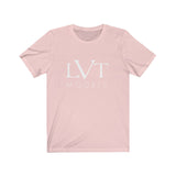 LVT MEN'S TEE - WHITE LOGO