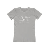 LVT WOMEN'S TEE - WHITE LOGO