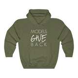 GIVE HOODIE - WHITE LOGO