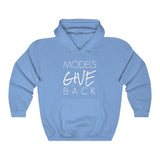 GIVE HOODIE - WHITE LOGO