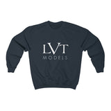 LVT CREWNECK SWEATSHIRT - WHITE LOGO