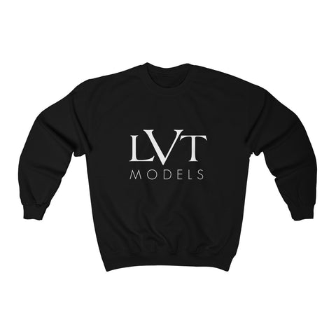 LVT CREWNECK SWEATSHIRT - WHITE LOGO