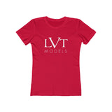 LVT WOMEN'S TEE - WHITE LOGO