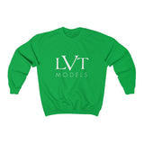 LVT CREWNECK SWEATSHIRT - WHITE LOGO