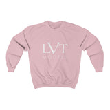 LVT CREWNECK SWEATSHIRT - WHITE LOGO