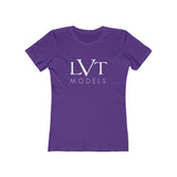 LVT WOMEN'S TEE - WHITE LOGO