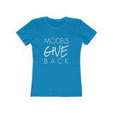 GIVE WOMEN'S TEE - WHITE LOGO