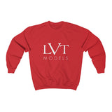 LVT CREWNECK SWEATSHIRT - WHITE LOGO