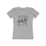 GIVE WOMEN'S TEE - BLACK LOGO