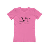 LVT WOMEN'S TEE - BLACK LOGO