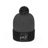 GIVE POM POM BEANIE