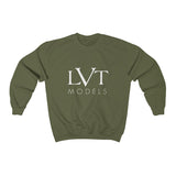 LVT CREWNECK SWEATSHIRT - WHITE LOGO