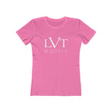 LVT WOMEN'S TEE - WHITE LOGO