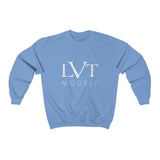 LVT CREWNECK SWEATSHIRT - WHITE LOGO