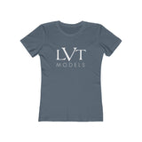 LVT WOMEN'S TEE - WHITE LOGO