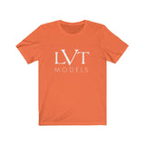 LVT MEN'S TEE - WHITE LOGO