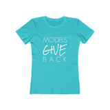 GIVE WOMEN'S TEE - WHITE LOGO