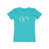 LVT WOMEN'S TEE - WHITE LOGO