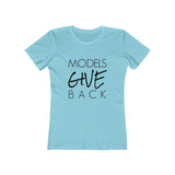 GIVE WOMEN'S TEE - BLACK LOGO