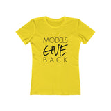 GIVE WOMEN'S TEE - BLACK LOGO