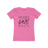 GIVE WOMEN'S TEE - BLACK LOGO