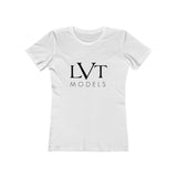 LVT WOMEN'S TEE - BLACK LOGO