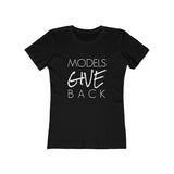 GIVE WOMEN'S TEE - WHITE LOGO