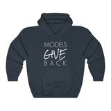 GIVE HOODIE - WHITE LOGO