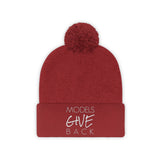 GIVE POM POM BEANIE