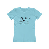 LVT WOMEN'S TEE - BLACK LOGO