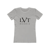 LVT WOMEN'S TEE - BLACK LOGO