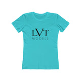 LVT WOMEN'S TEE - BLACK LOGO